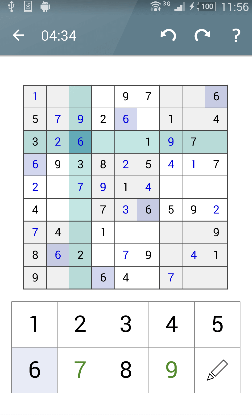 sudoku app input puzzles