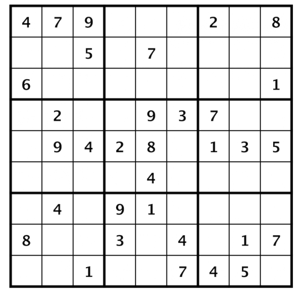 Sudoku sample