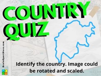 Country Quiz - Identify the country.