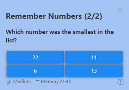 Step 2: Answer the question about the numbers.